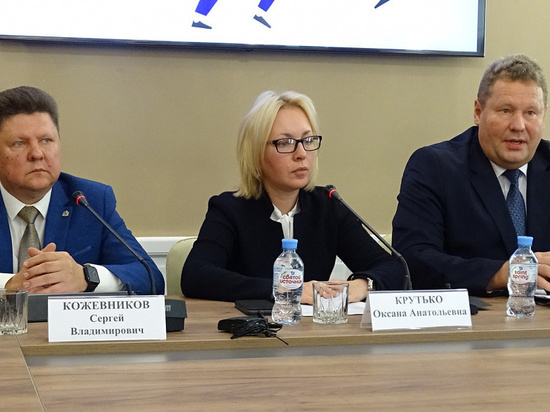 Заместитель губернатора Оксана Крутько презентовала проект «Карта жителя Курской области»