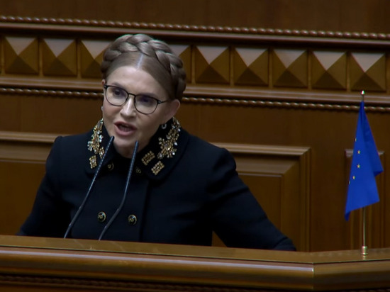 Тимошенко: мирных переговоров не будет, Россия должна капитулировать