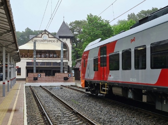 С начала года Калининградская железная дорога перевезла 5,5 млн пассажиров