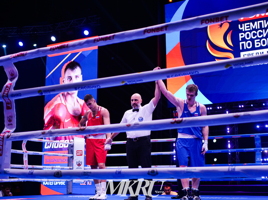 Боец от Забайкалья Слободян проиграл в полуфинале Чемпионата России по Боксу