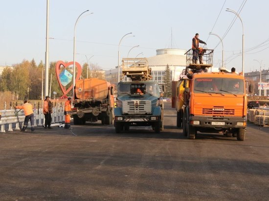 Стала известна точная дата открытия Красноармейского моста в Кемерове