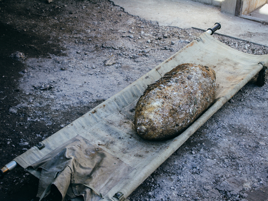 100-килограммовую бомбу нашли севастопольцы в двух шагах от дома