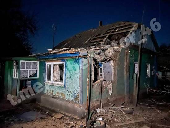 Губернатор Старовойт: ВСУ обстреляли приграничный поселок Волфино в Курской области