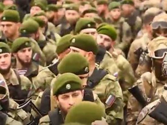 В Чечне показали рать элитных бойцов, готовых бить сатанистов
