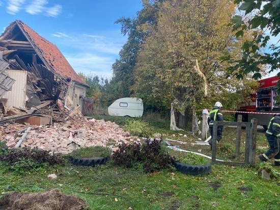 В Зеленоградском округе из-за неисправности газового оборудования обрушился дом