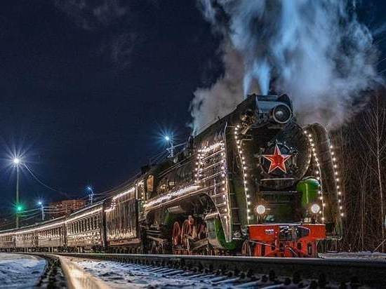 Поезд Деда Мороза приедет в Амурскую область в ноябре