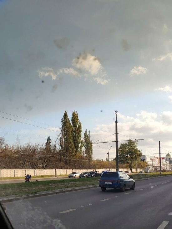 В Сеймском округе Курска в аварии пострадал мотоциклист