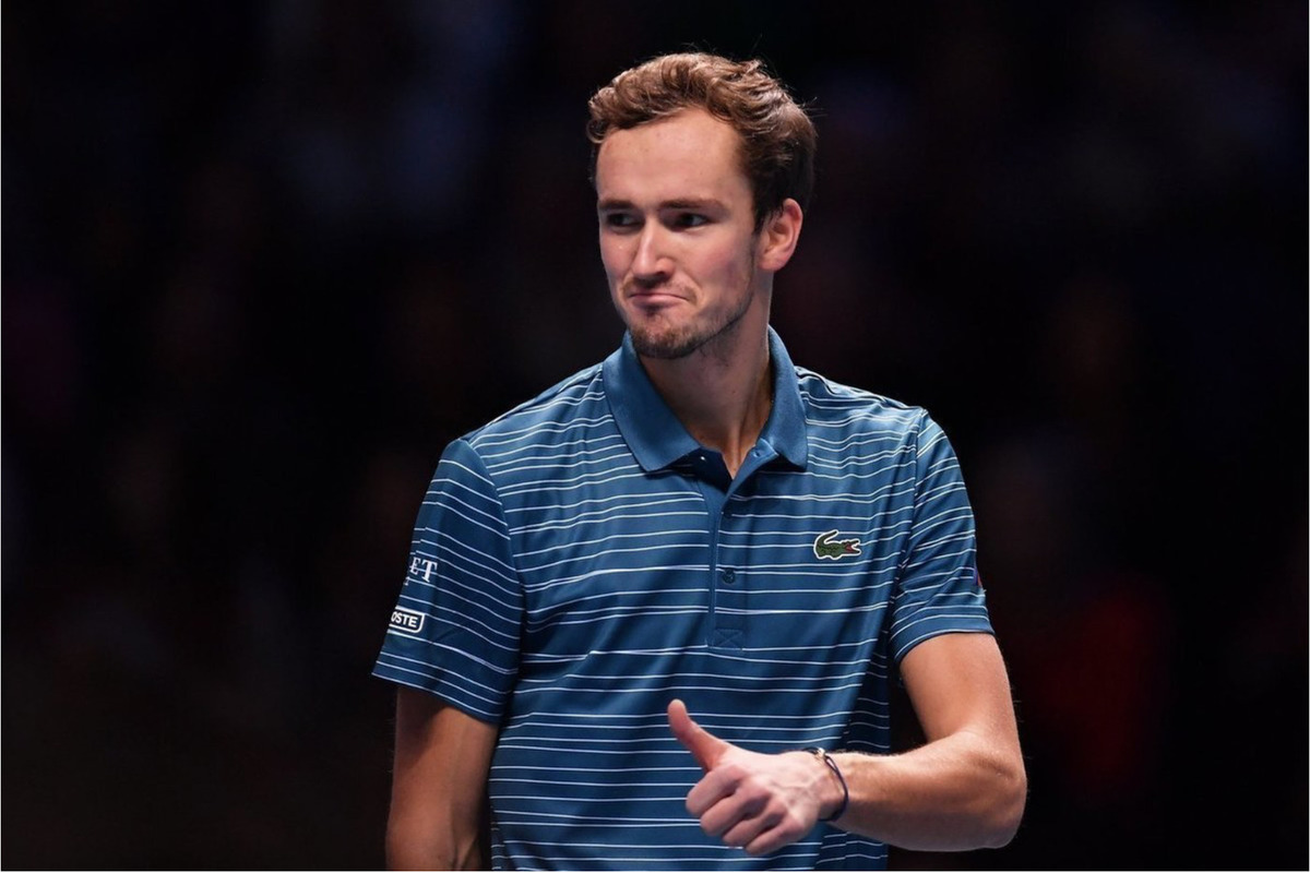 Российский теннисист Медведев сохранил пятое место в чемпионской гонке ATP