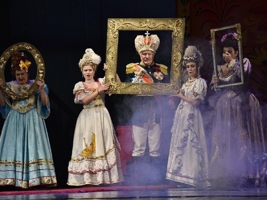 Луганский театр отправился на гастроли по России