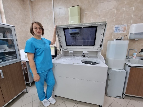 Современный аппарат для исследования крови запустили в больнице Тазовского