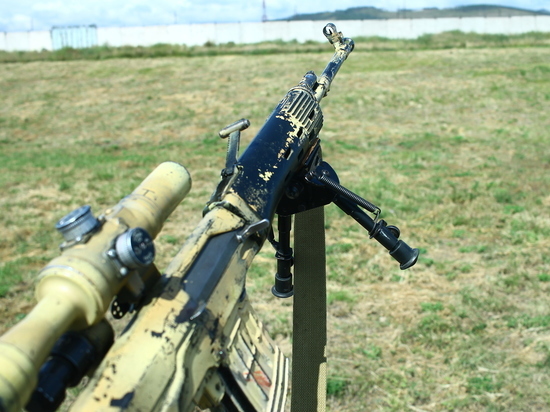 Мобилизованные резервисты Бурятии учатся снайперской стрельбе