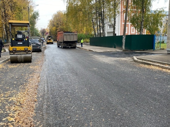 Ремонт улицы Чехова в Йошкар-Оле завершат до конца текущей недели