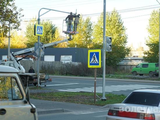 Два новых светофора появятся на улице Возрождения в Вологде