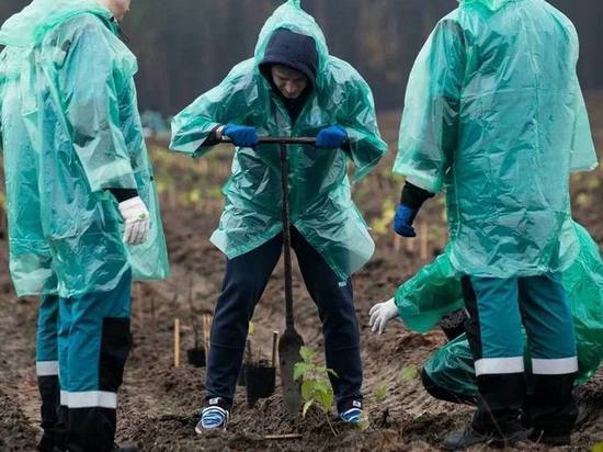 Футболисты воронежского «Факела» взяли в руки лопаты