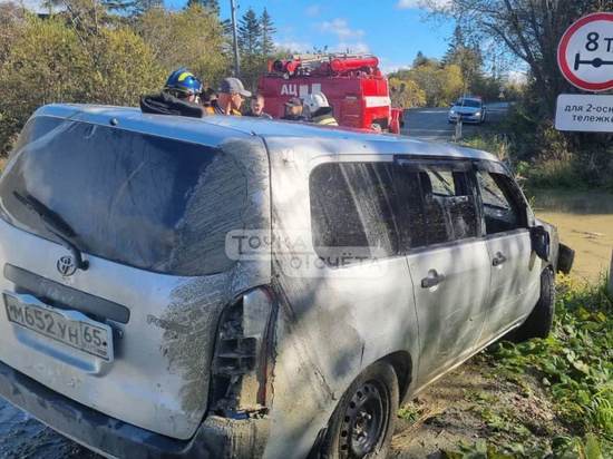 Стали известны подробности ДТП, в котором погиб водитель Toyota Probox в Южно-Сахалинске