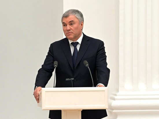 Володин опубликовал карту массированных ударов по Украине