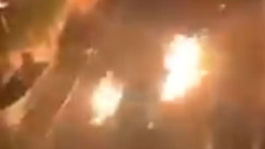 Забросали авто коктейлями Молотова: очевидец заснял массовые беспорядки в Иерусалиме