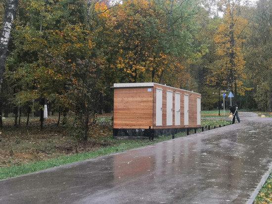 Новые туалетные комнаты в Центральном парке Тулы откроют во второй половине ноября