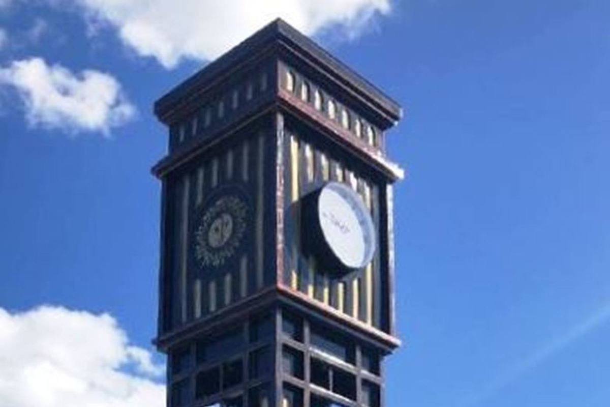 Подольск башня с часами