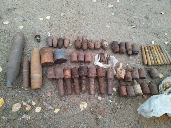 Снаряды и гранаты времен Великой Отечественной войны найдены в Карелии