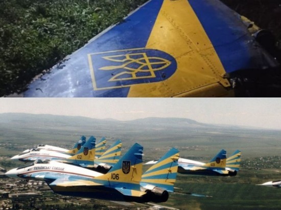 Под Винницей БПЛА "Герань-2" уничтожил украинский МиГ-29