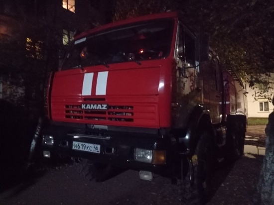 В Курске пострадавшего на пожаре мужчину доставили в больницу