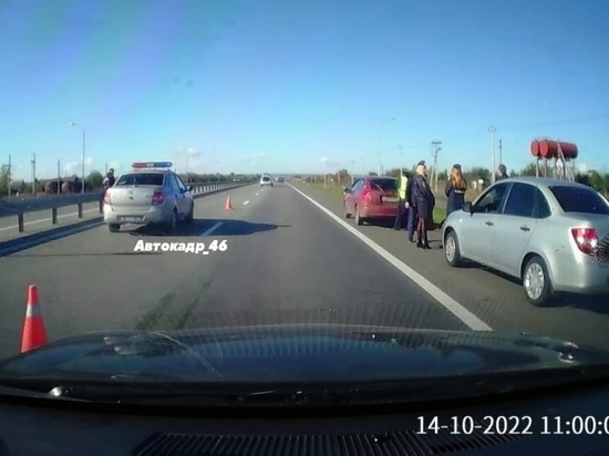 В Курской области возле Журавлино автомобиль насмерть сбил дачницу