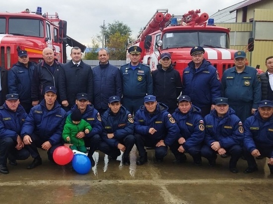 В Волгоградской области открыли 115-е пожарное депо