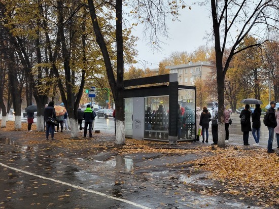 Кемеровчане пожаловались на новые остановочные павильоны