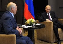 Президент Белоруссии Александр Лукашенко в интервью американской телекомпании NBC об отношениях с российским лидером Владимиром Путиным