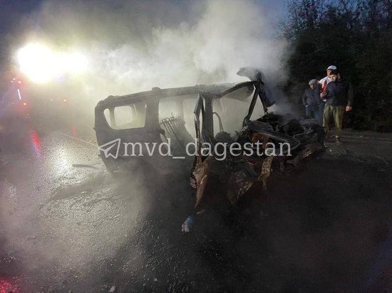 В Дагестане в результате аварии погибли 3 человека