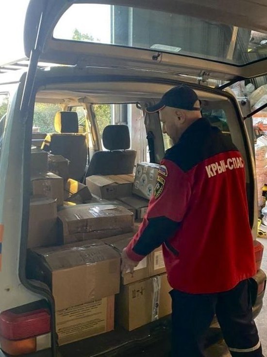 Вклад в общую победу: крымские чиновники отправили 6 тонн грузов для мобилизованных