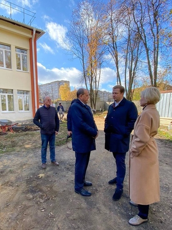 В Александрове заканчивается строительство сосудистого центра