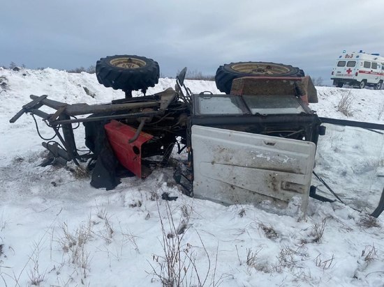 В Якутии из-за ДТП погиб тракторист