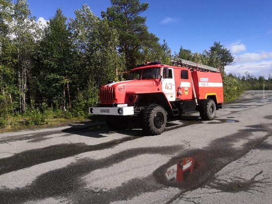 Огонь похозяйничал в квартире на Южной в Оленегорске