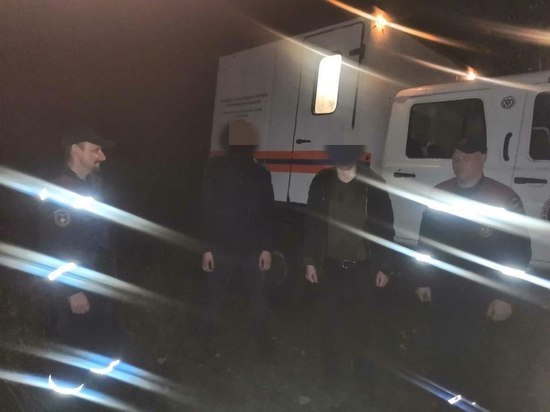 Двое парней полночи бродили по темному лесу под Приозерском