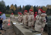 Отряд юнармейцев «Пересвет» серпуховской школы № 18 достойно показал свои знания и умения в первой открытой военно-патриотической игре Московской области «Защитник Отечества»