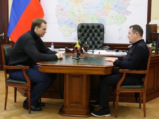 Павел Малков провёл рабочую встречу с губернатором Тамбовской области