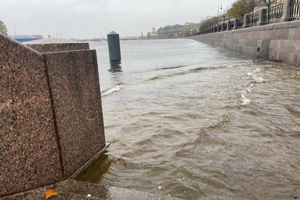 Петербург дамба наводнение