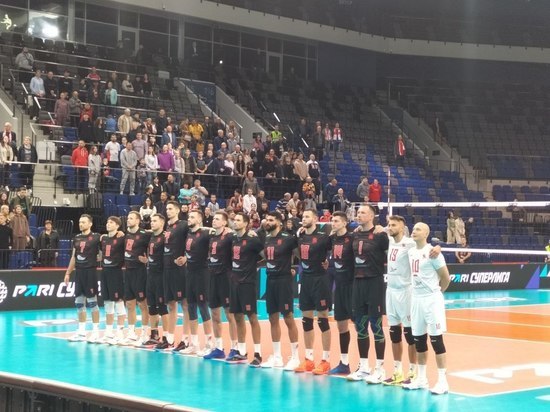 Волейболисты «Белогорья» выиграли у красноярского «Енисея» в трёх партиях