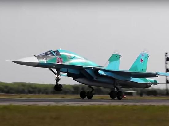 Минобороны России назвало предварительные причины падения самолета Су-34 в Ейске