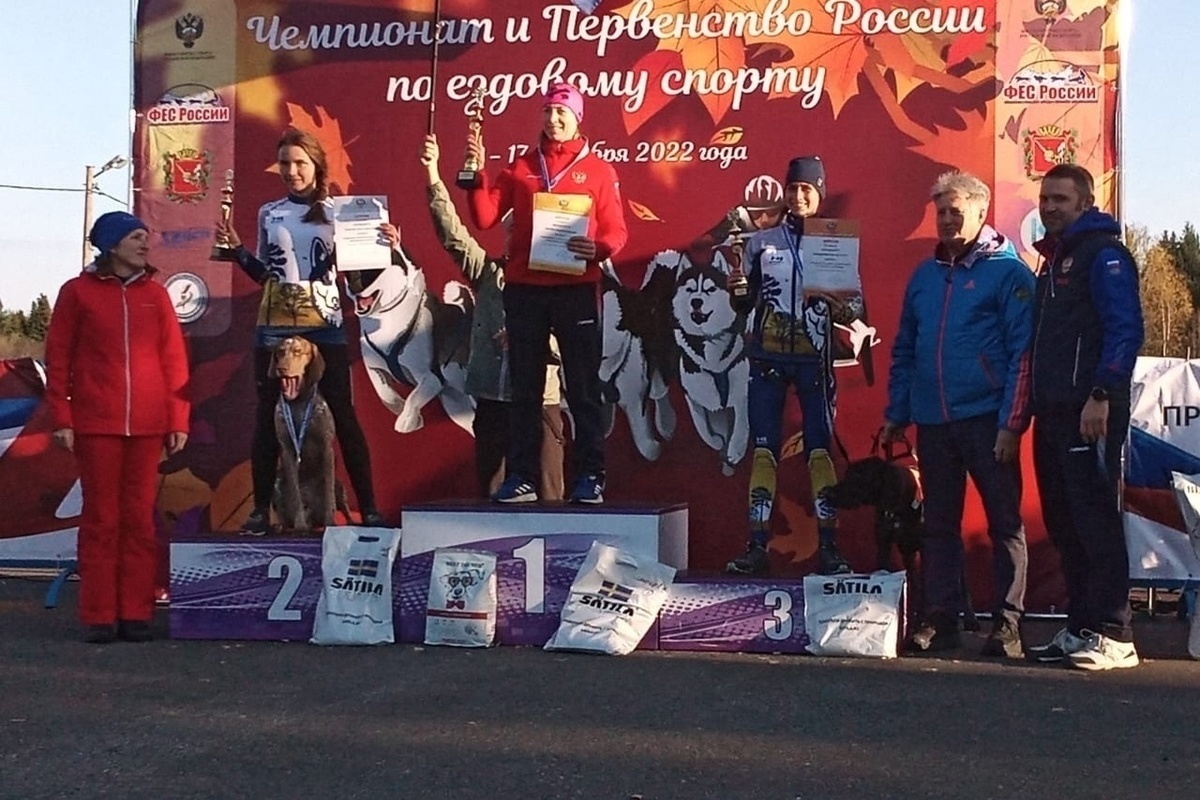 Excellent results were shown by athletes from Karelia together with four-legged friends