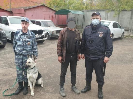 На улице Крупской в Рязани задержали пьяного должника по алиментам