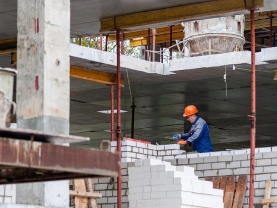 В Курске здание новой поликлиники областного тубдиспансера сдадут в 2024 году