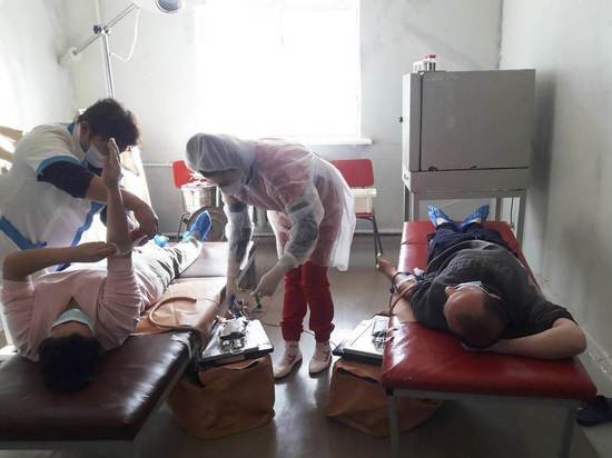 В макеевской больнице прошел день донора
