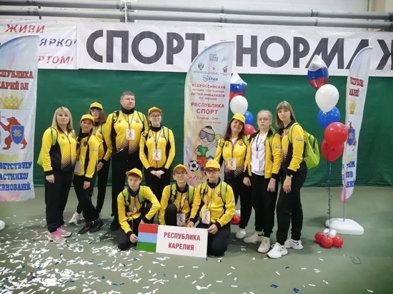 Юные спортсмены из Карелии взяли несколько медалей на всероссийской спартакиаде