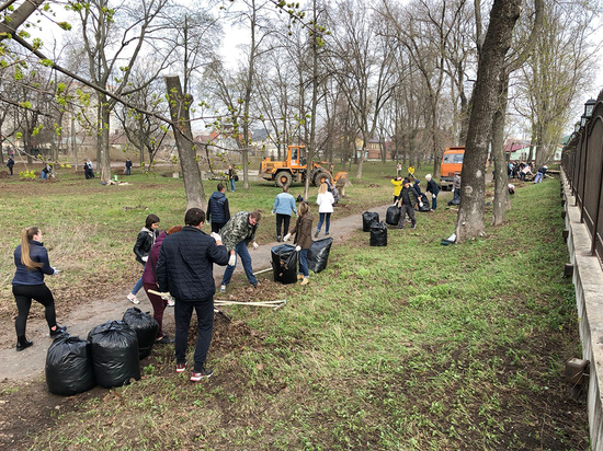 В Воронеже объявили дату общегородского субботника