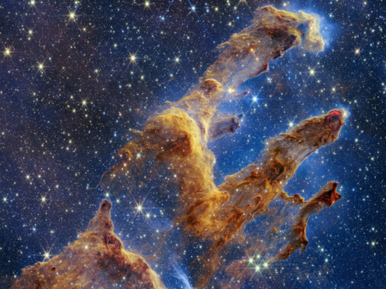 Телескоп James Webb сделал новые снимки «Столпов Творения»
