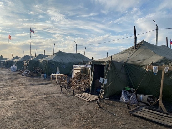 Алтайские власти снова отправятся в омский лагерь для мобилизованных