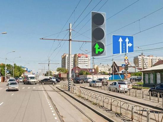 На оживлённом перекрёстке в центре Омска изменили схему проезда